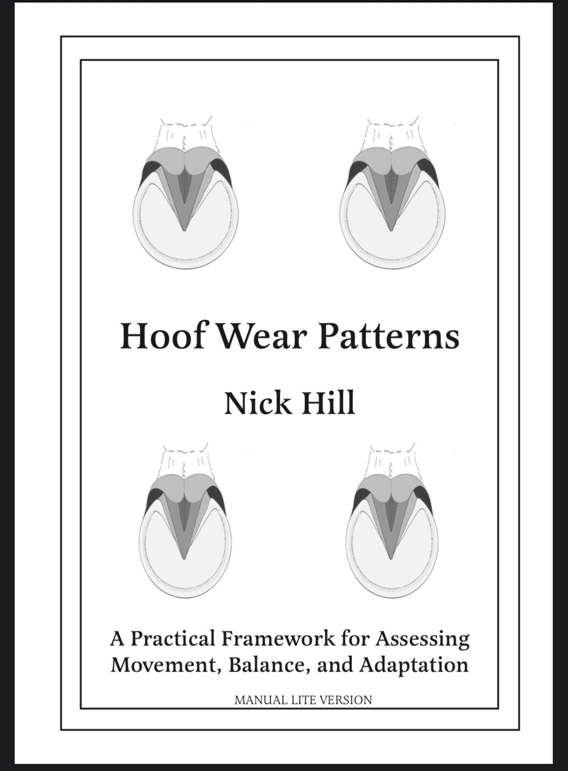 Hoof Wear Patterns Book (digital PDF)